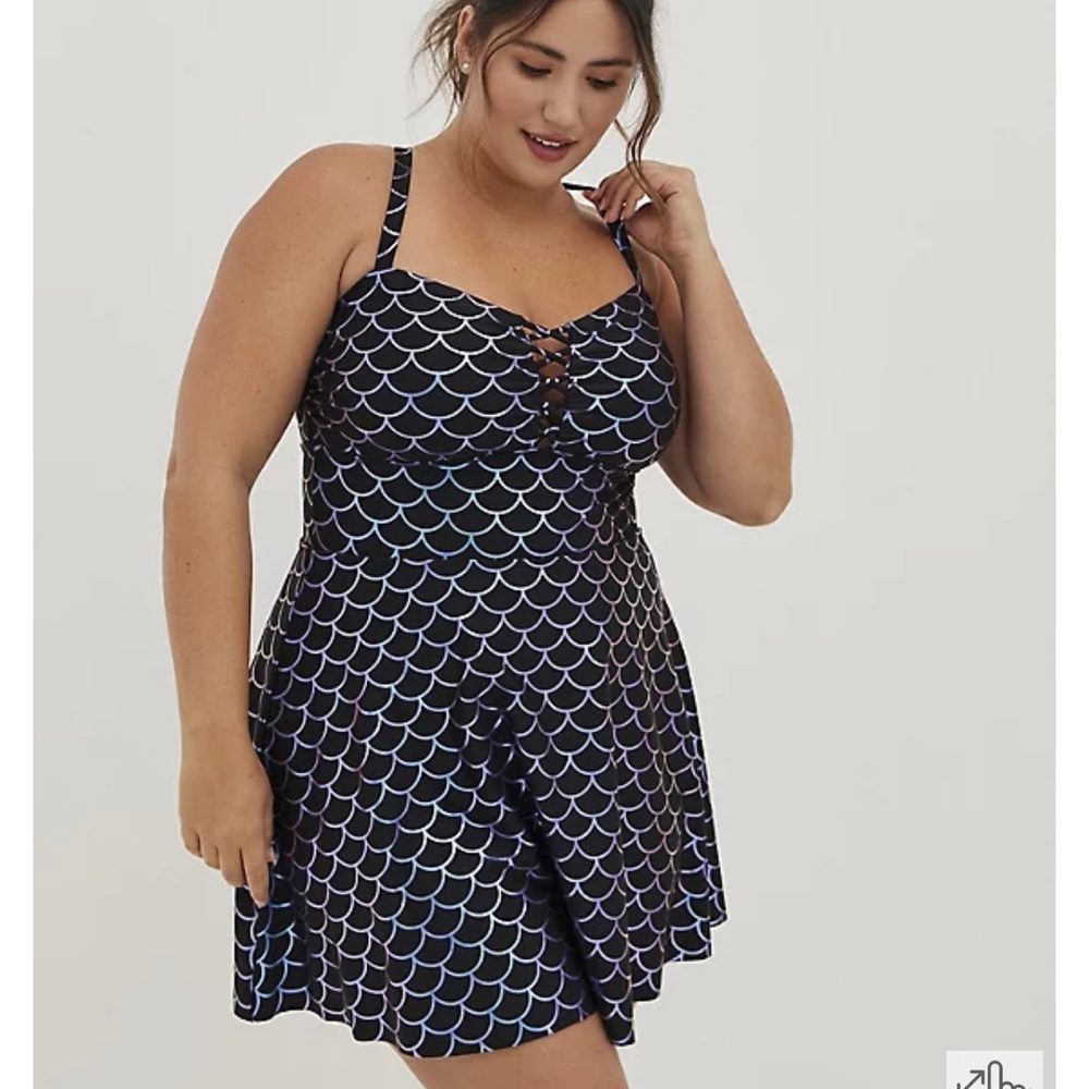 Torrid mermaid one piece- new with tags!